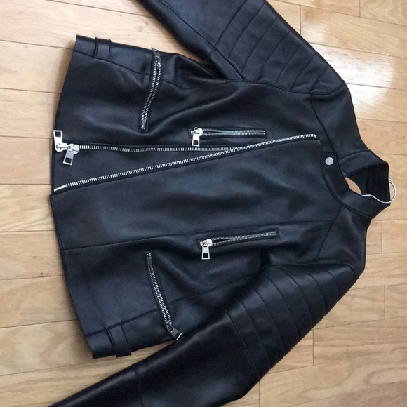 Michael Kors Leather Jacket - Picture 3 of 3